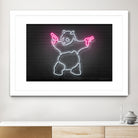 Panda by Octavian Mihai Mielu on GIANT ART - white 3d art