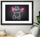 Panda by Octavian Mihai Mielu on GIANT ART - white 3d art