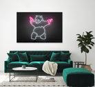 Panda by Octavian Mihai Mielu on GIANT ART - white 3d art