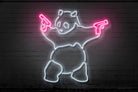 Panda by Octavian Mihai Mielu on GIANT ART - white 3d art