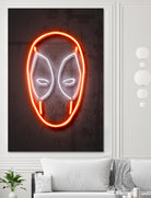 Deadpool by Octavian Mihai Mielu on GIANT ART - red 3d art