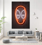 Deadpool by Octavian Mihai Mielu on GIANT ART - red 3d art