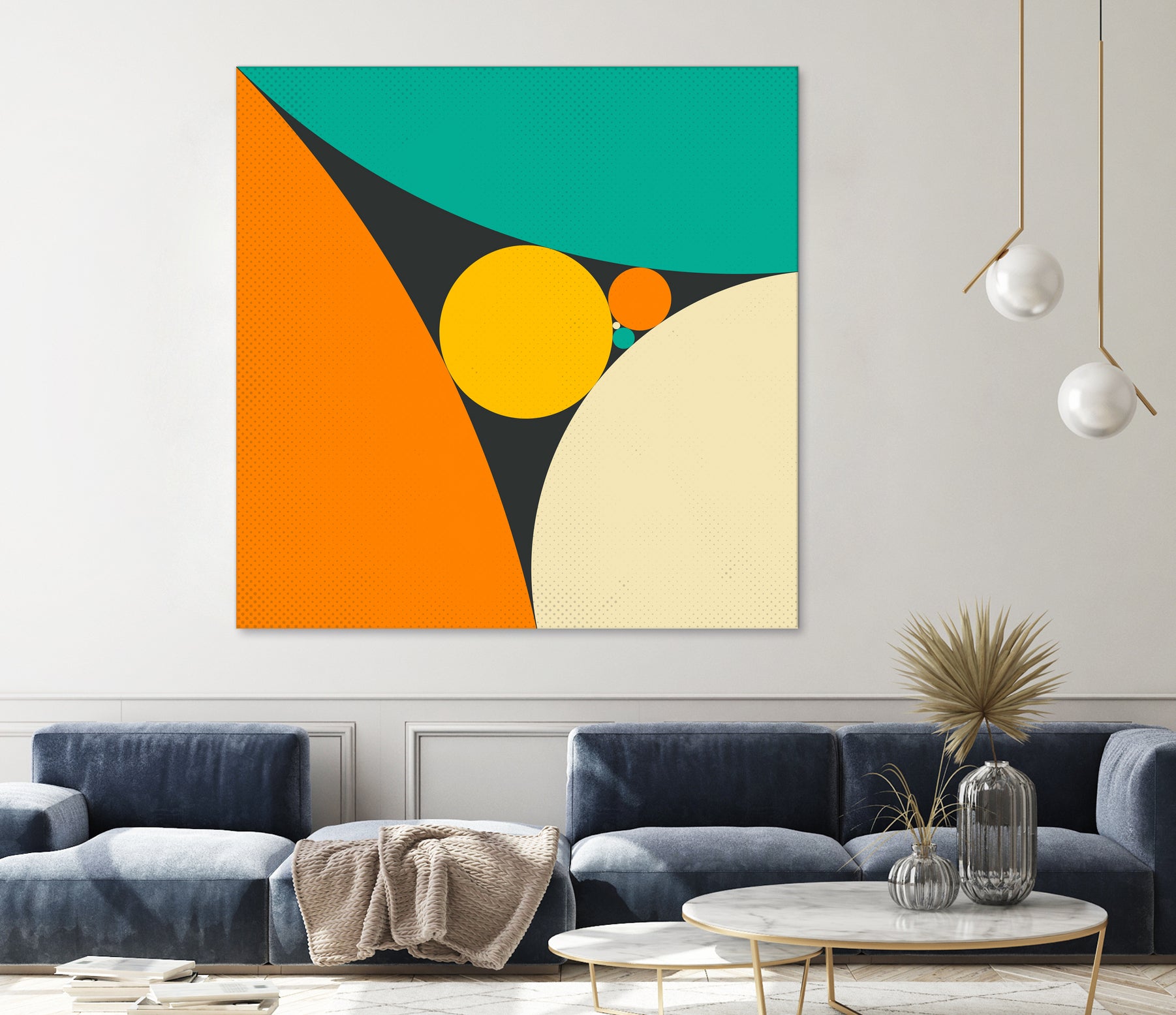 COXETER by Jazzberry Blue on GIANT ART - orange vector illustration