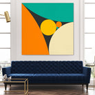 COXETER by Jazzberry Blue on GIANT ART - orange vector illustration