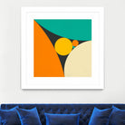 COXETER by Jazzberry Blue on GIANT ART - orange vector illustration