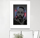 Kendrick Lamar by Octavian Mihai Mielu on GIANT ART - gray digital painting