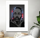 Kendrick Lamar by Octavian Mihai Mielu on GIANT ART - gray digital painting