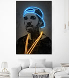 Drake by Octavian Mihai Mielu on GIANT ART - blue digital painting