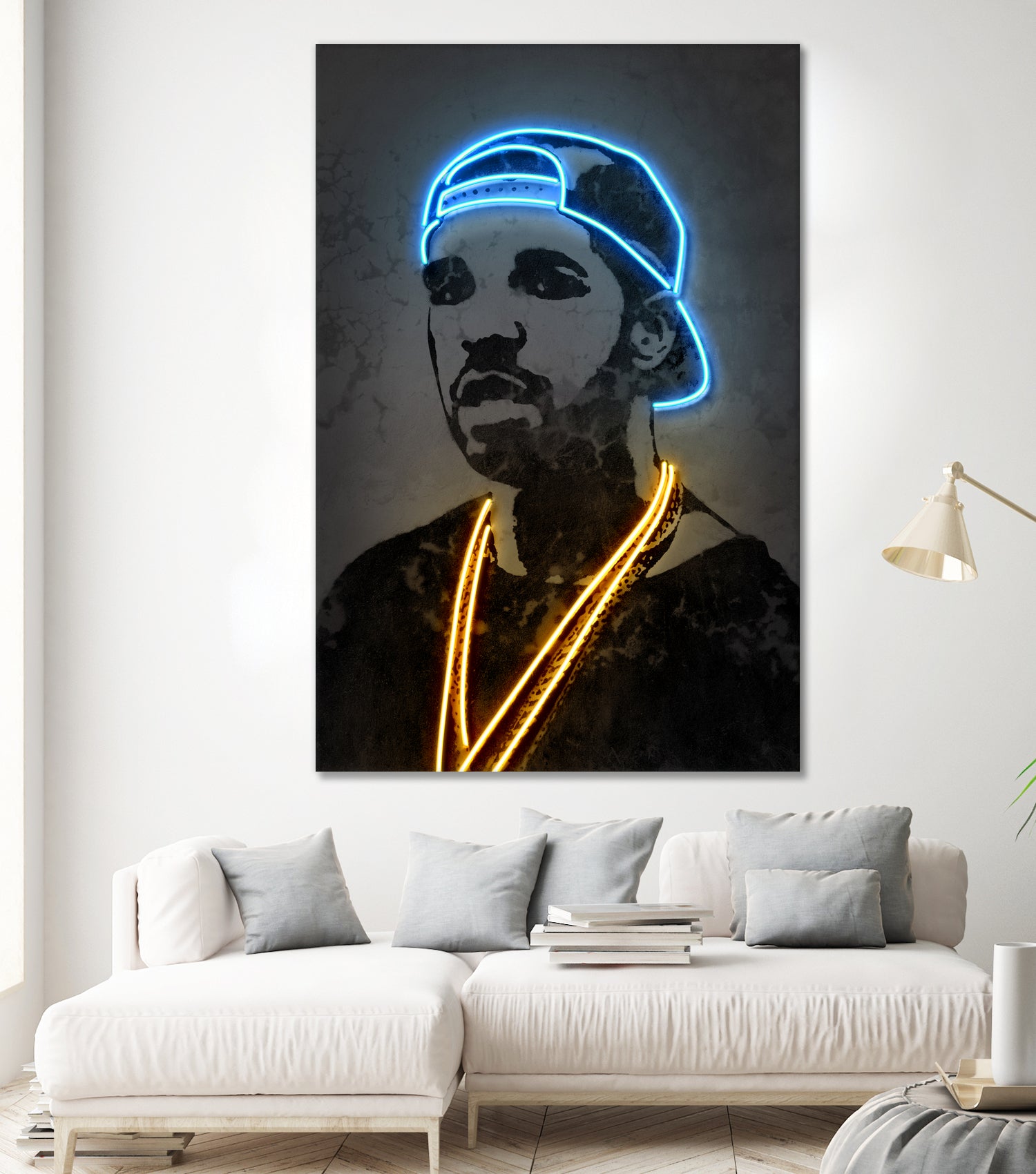 Drake by Octavian Mihai Mielu on GIANT ART - blue digital painting