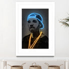 Drake by Octavian Mihai Mielu on GIANT ART - blue digital painting