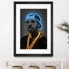 Drake by Octavian Mihai Mielu on GIANT ART - blue digital painting