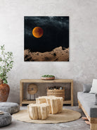 Bloodmoon Fantasy by Dirk Wüstenhagen on GIANT ART - blue photo manipulation