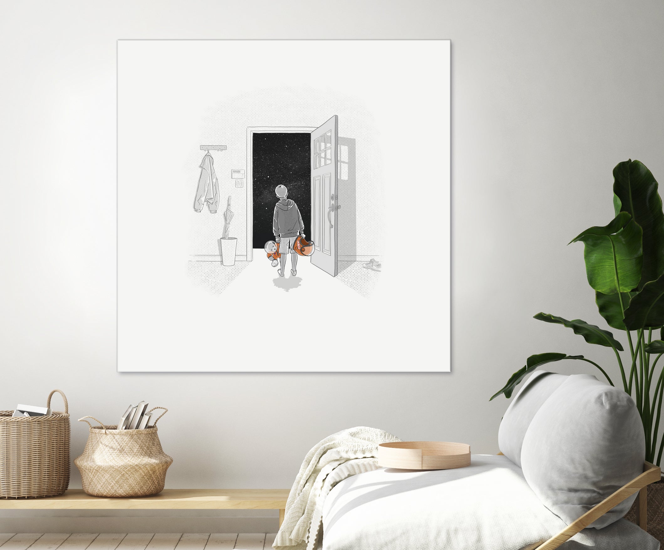 Space Oddity by Jason Ratliff on GIANT ART - white digital painting