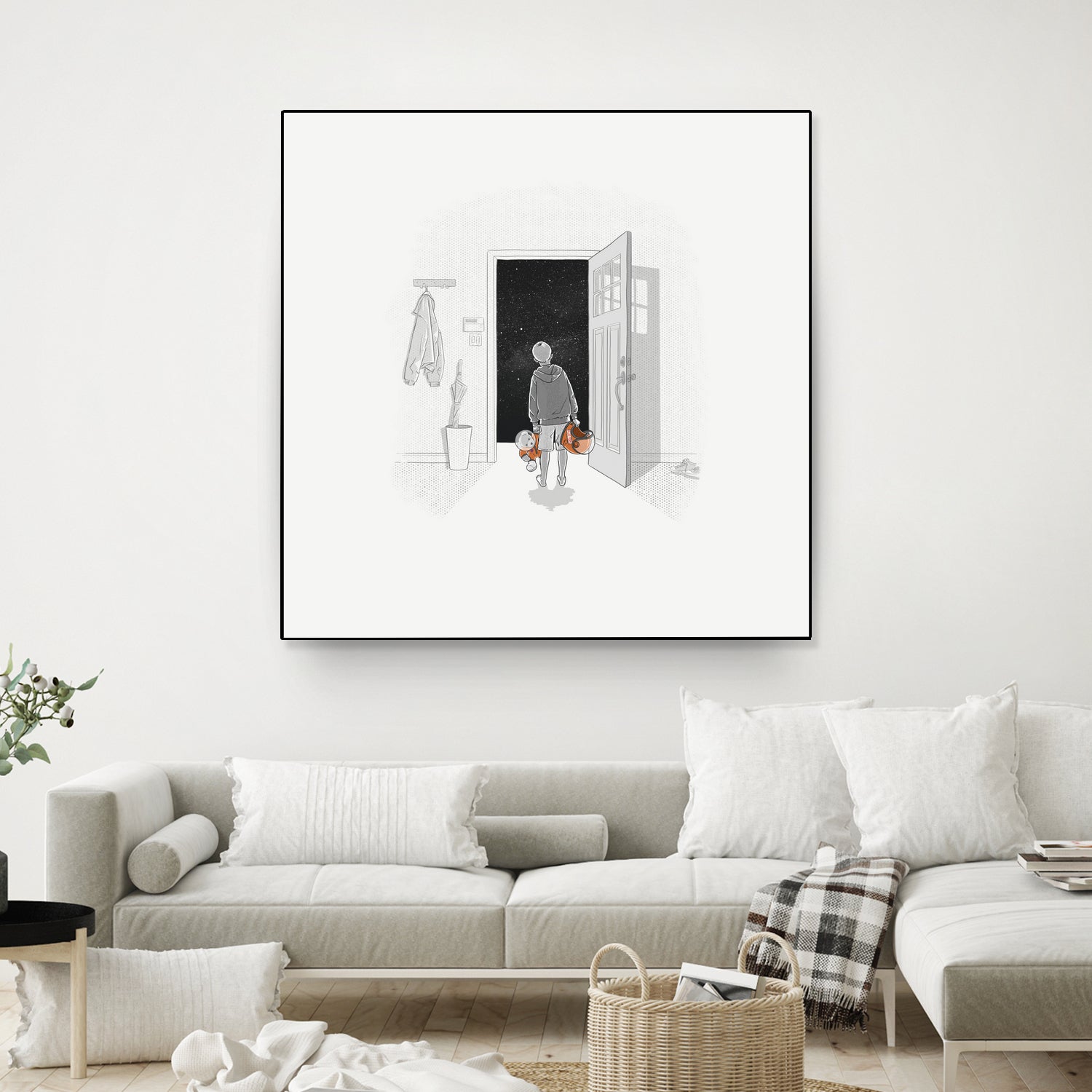 Space Oddity by Jason Ratliff on GIANT ART - white digital painting