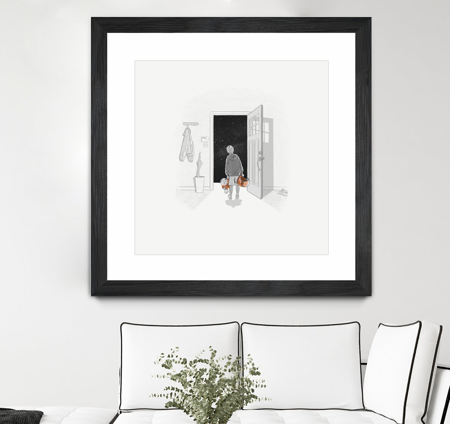 Space Oddity by Jason Ratliff on GIANT ART - white digital painting