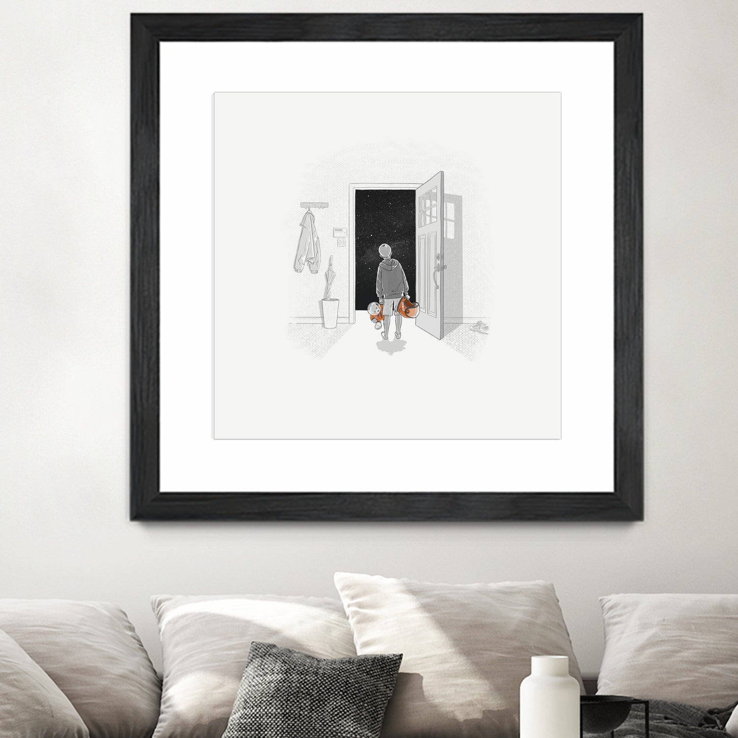 Space Oddity by Jason Ratliff on GIANT ART - white digital painting