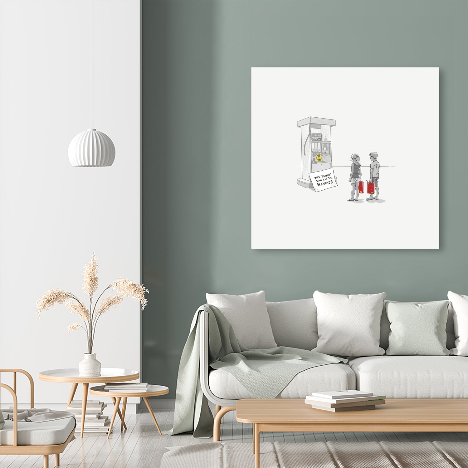 Subterranean Homesick Blues by Jason Ratliff on GIANT ART - white digital painting
