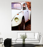 beetle vw by Roxane Barré on GIANT ART - fuchsia photo illustration