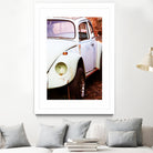 beetle vw by Roxane Barré on GIANT ART - fuchsia photo illustration