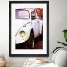 beetle vw by Roxane Barré on GIANT ART - fuchsia photo illustration