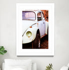 beetle vw by Roxane Barré on GIANT ART - fuchsia photo illustration