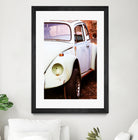 beetle vw by Roxane Barré on GIANT ART - fuchsia photo illustration