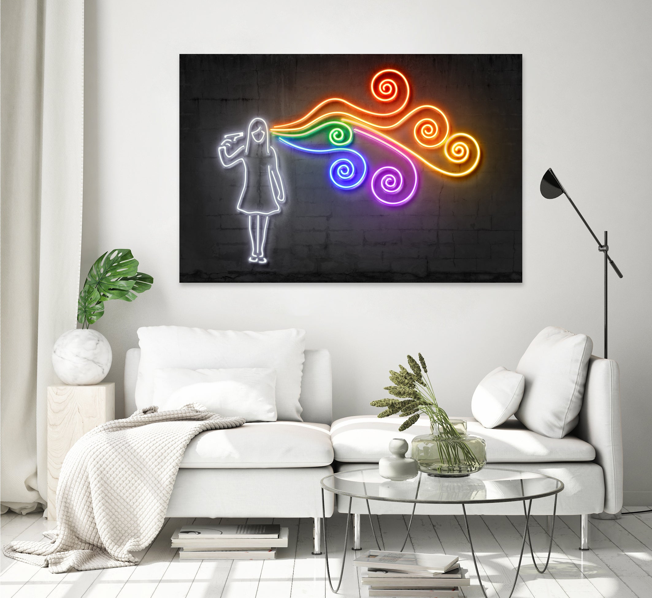 The dark side of mind by Octavian Mihai Mielu on GIANT ART - orange 3d art
