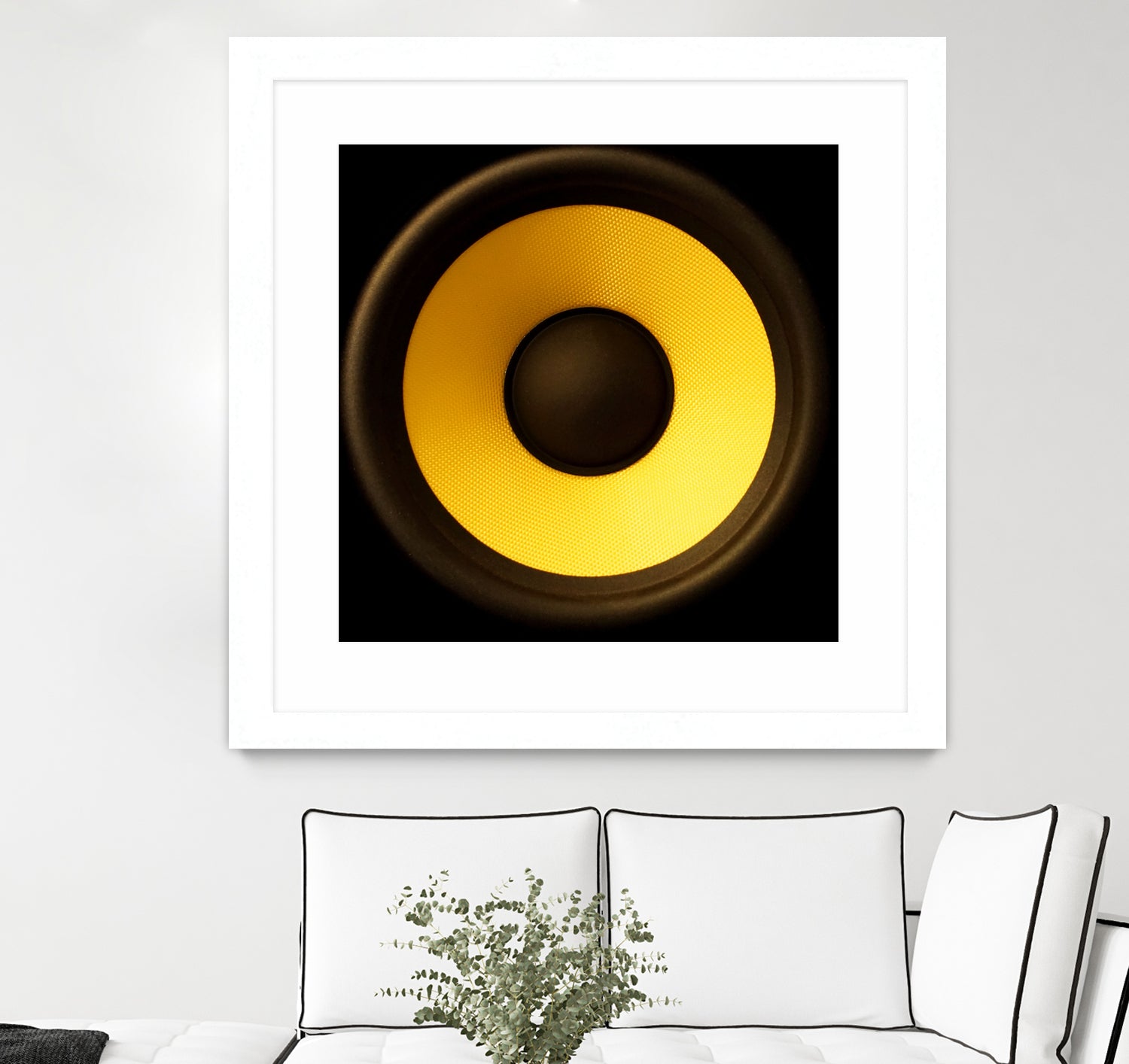 BASS by FREDERIC SMEETS on GIANT ART - yellow photo manipulation