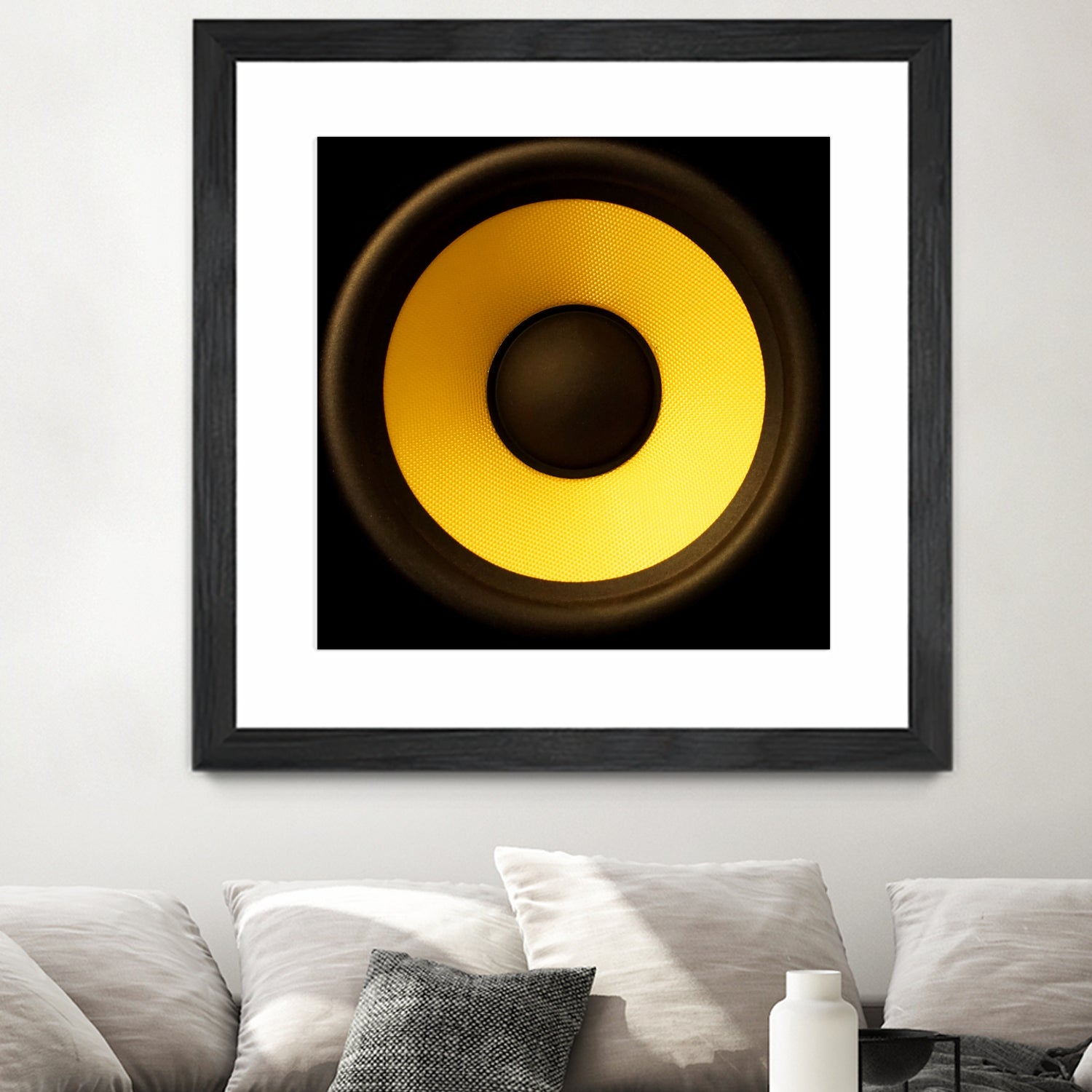 BASS by FREDERIC SMEETS on GIANT ART - yellow photo manipulation