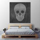 Memento Mori I (153 hours 35 minutes) by Victor Fitzsimons on GIANT ART - black digital drawing