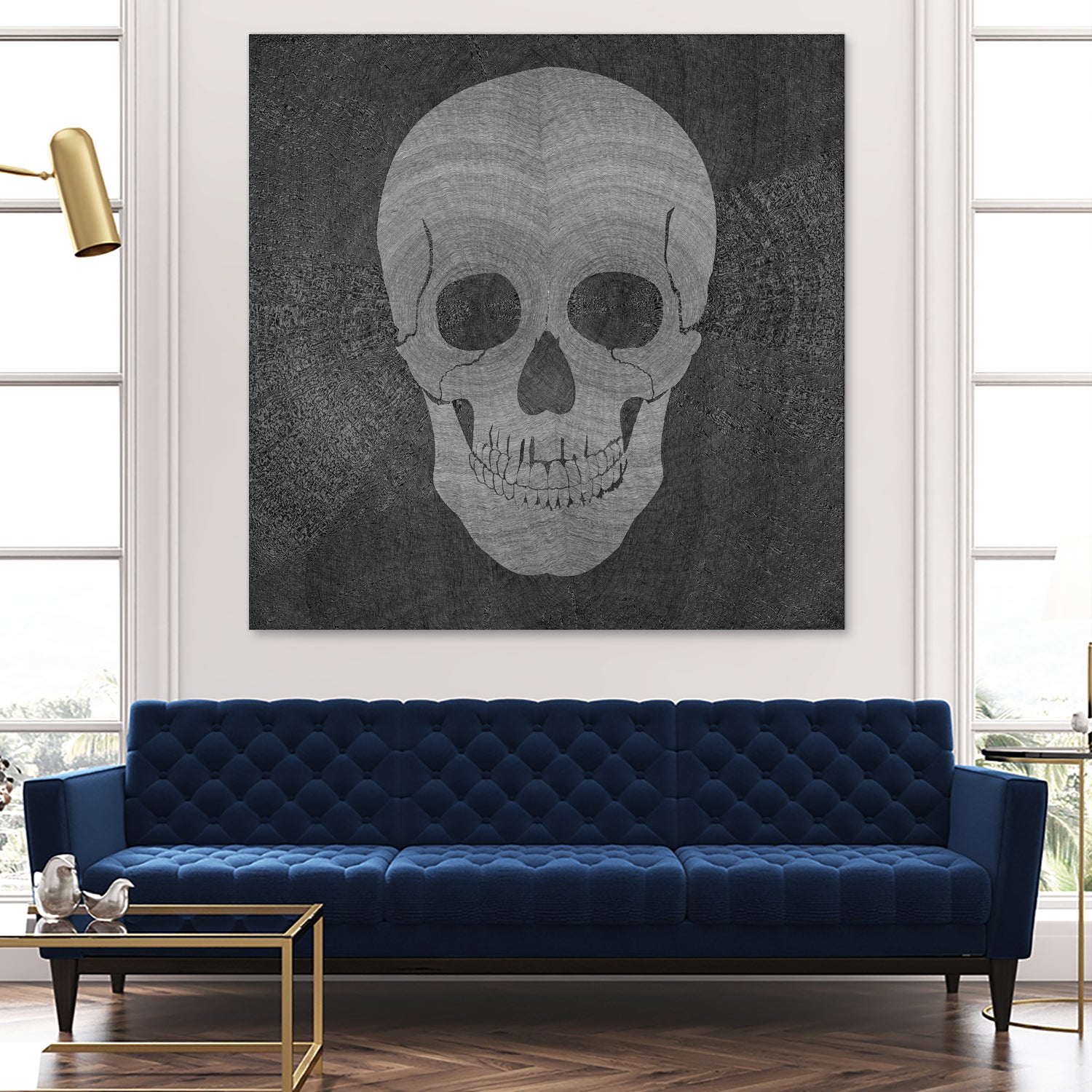 Memento Mori I (153 hours 35 minutes) by Victor Fitzsimons on GIANT ART - black digital drawing