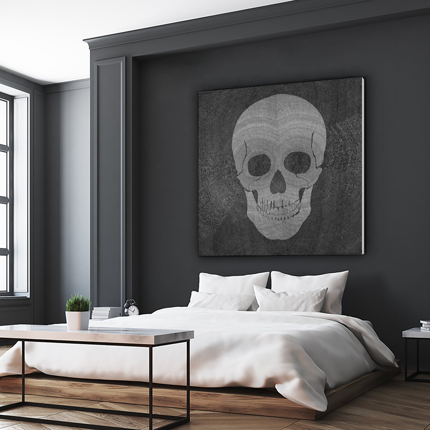 Memento Mori I (153 hours 35 minutes) by Victor Fitzsimons on GIANT ART - black digital drawing