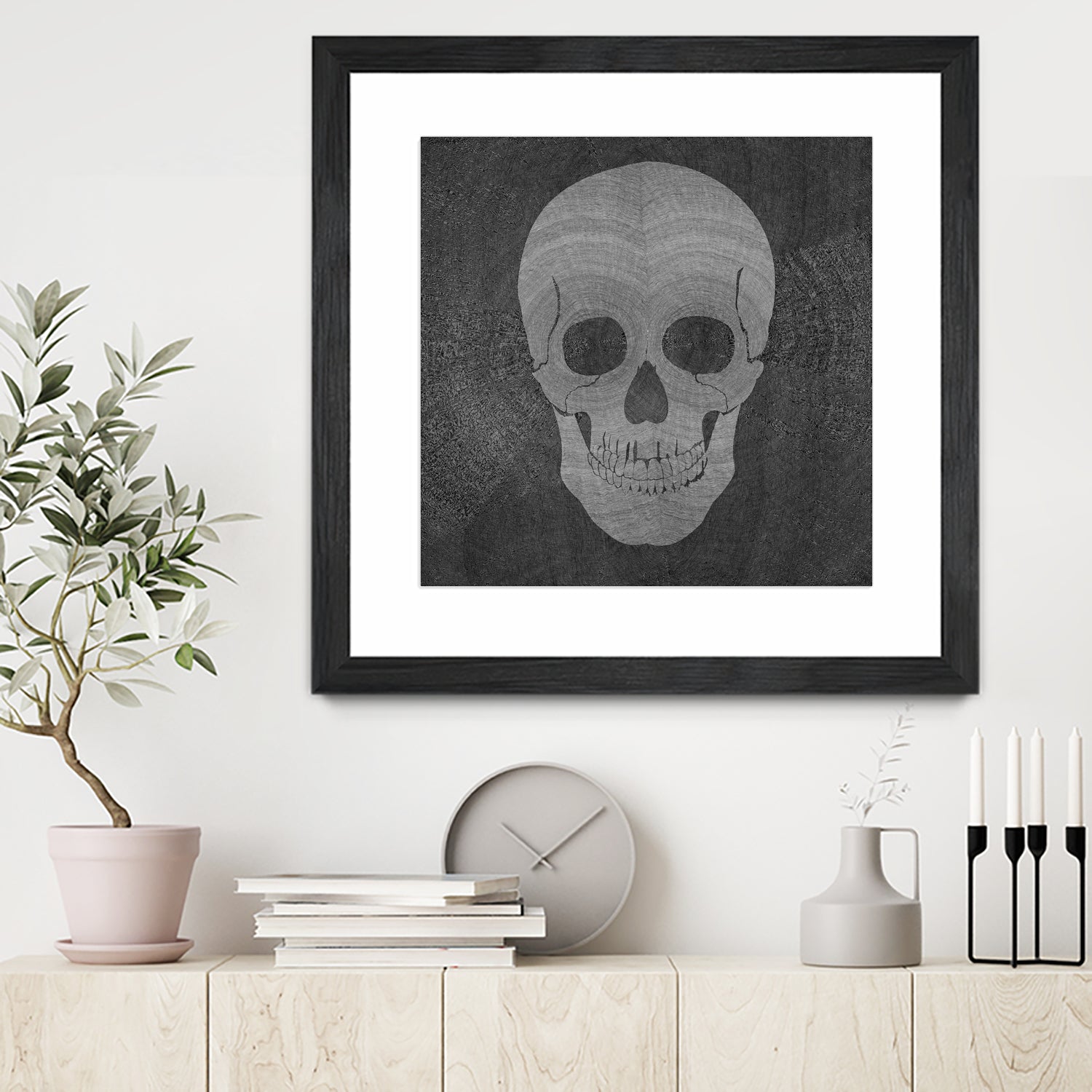 Memento Mori I (153 hours 35 minutes) by Victor Fitzsimons on GIANT ART - black digital drawing