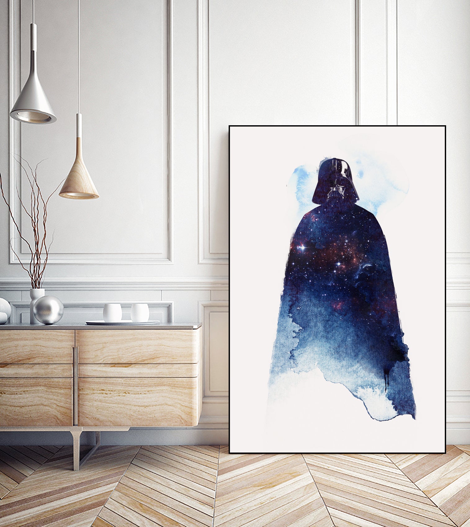 Lord of the Universe by Robert Farkas on GIANT ART - blue digital painting