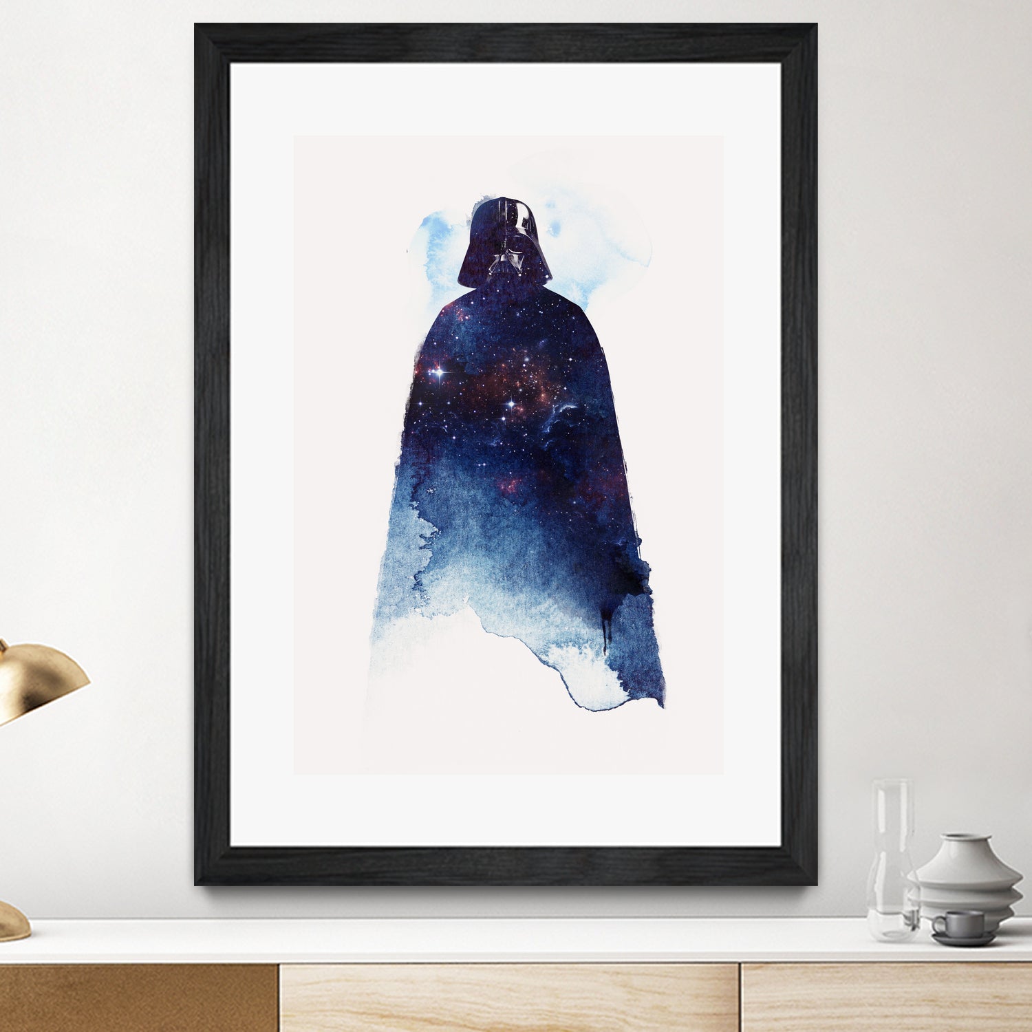 Lord of the Universe by Robert Farkas on GIANT ART - blue digital painting