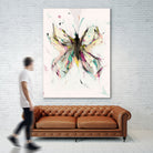 Butterfly by Parker Gibson on GIANT ART - pink digital painting