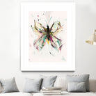 Butterfly by Parker Gibson on GIANT ART - pink digital painting