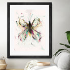 Butterfly by Parker Gibson on GIANT ART - pink digital painting