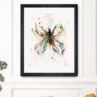 Butterfly by Parker Gibson on GIANT ART - pink digital painting