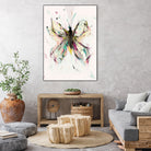 Butterfly by Parker Gibson on GIANT ART - pink digital painting