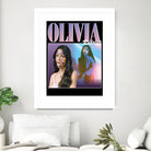 Olivia Rodrigo 90s Vintage by Nguyet Nguyen Thi Bich on GIANT ART - black digital painting