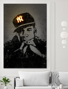 Jay Z by Octavian Mihai Mielu on GIANT ART - gray digital painting