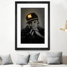 Jay Z by Octavian Mihai Mielu on GIANT ART - gray digital painting