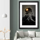 Jay Z by Octavian Mihai Mielu on GIANT ART - gray digital painting