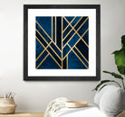 Art Deco Midnight by Elisabeth Fredriksson on GIANT ART - blue digital painting