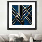 Art Deco Midnight by Elisabeth Fredriksson on GIANT ART - blue digital painting