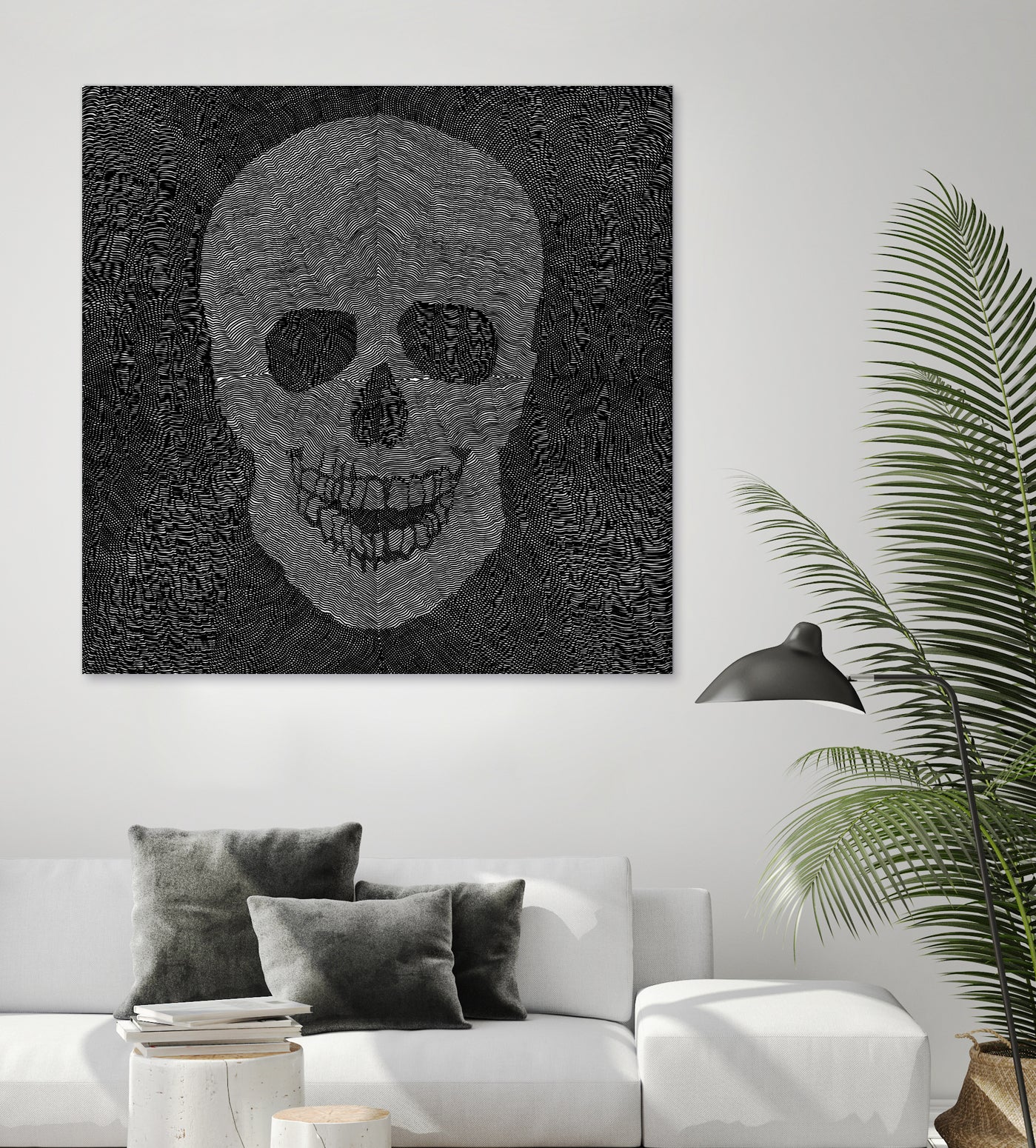 Memento Mori IV (17 hours) by Victor Fitzsimons on GIANT ART - black digital drawing