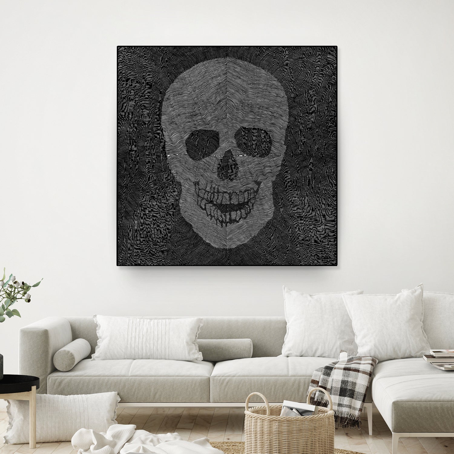 Memento Mori IV (17 hours) by Victor Fitzsimons on GIANT ART - black digital drawing