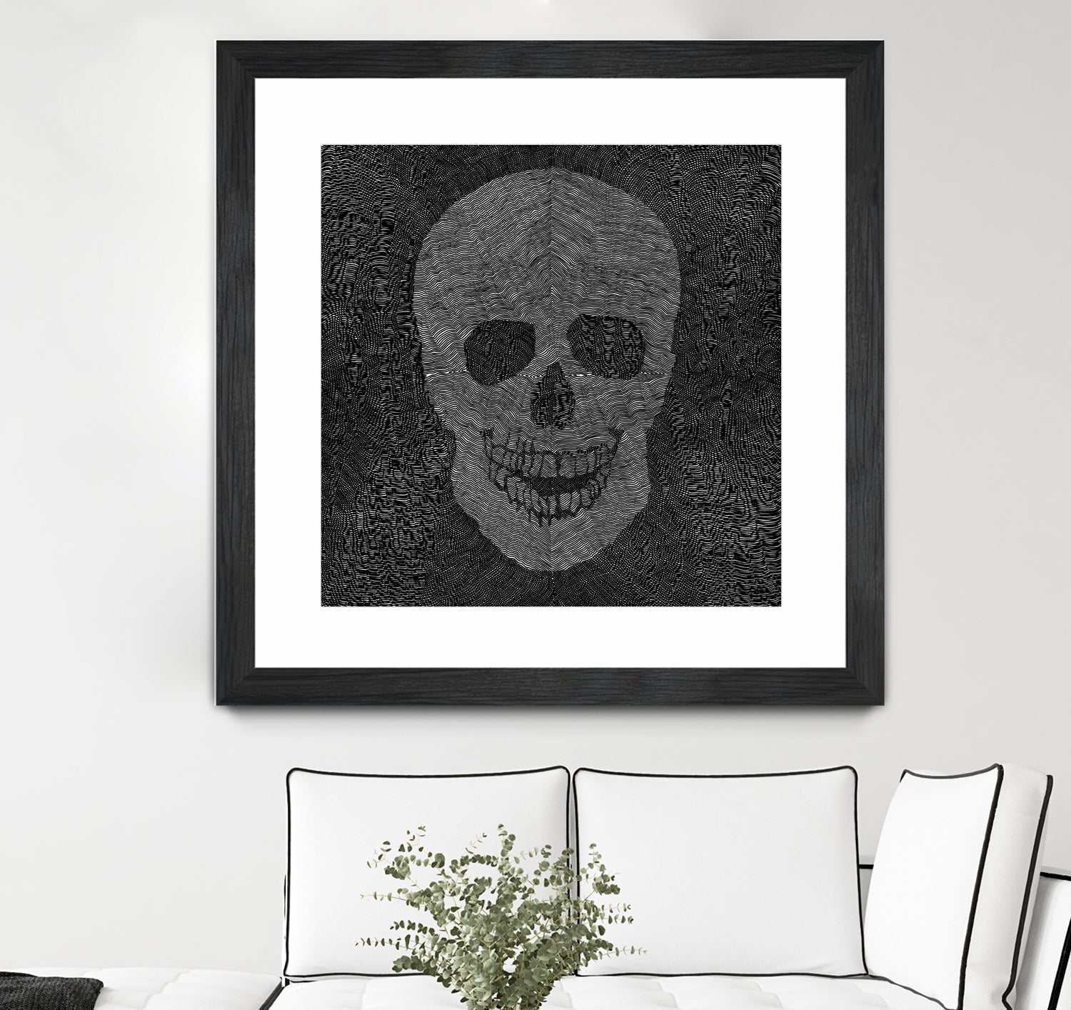 Memento Mori IV (17 hours) by Victor Fitzsimons on GIANT ART - black digital drawing