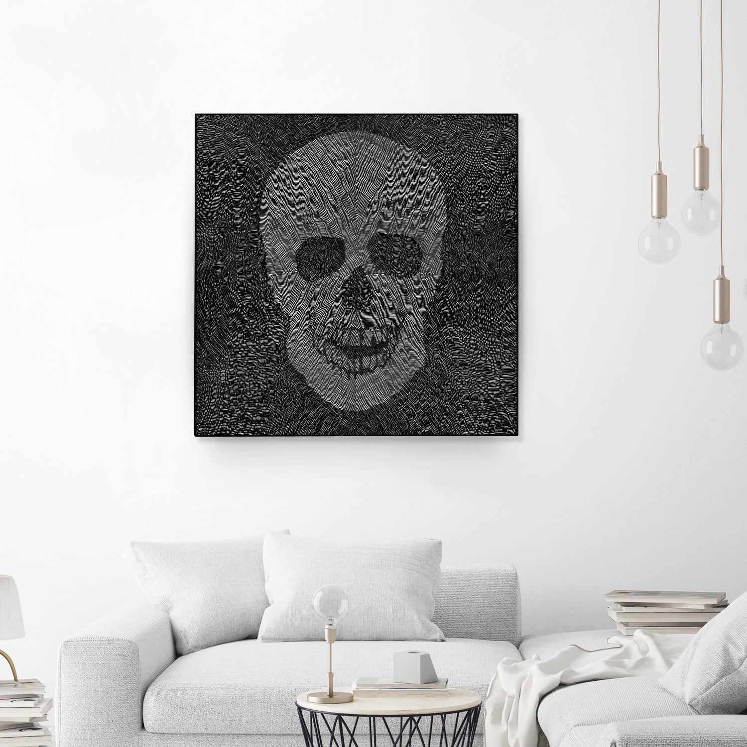 Memento Mori IV (17 hours) by Victor Fitzsimons on GIANT ART - black digital drawing